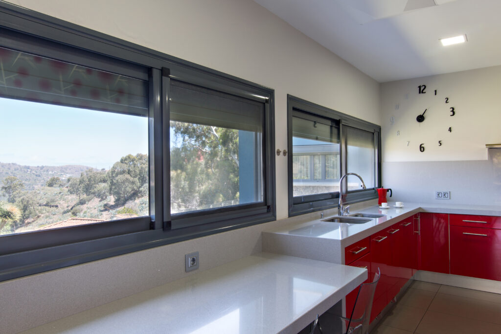 A smooth sliding window that opens and closes easily, offering natural light and fresh air for your home."